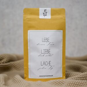GeschenktüTEE Lebe Liebe Lache
