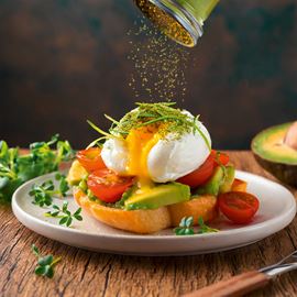 Matcha Egg Benedict