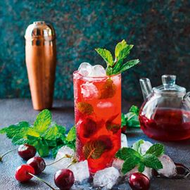 Sweet Cherry Iced Tea